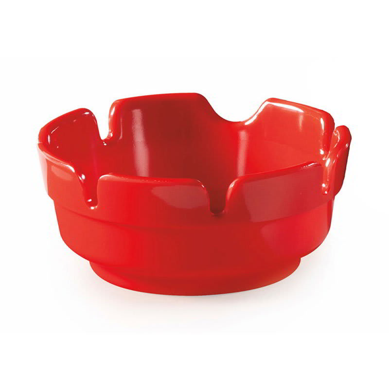 GET AT-4-R 4"Ashtray/Cigar Tray, Melamine, Red