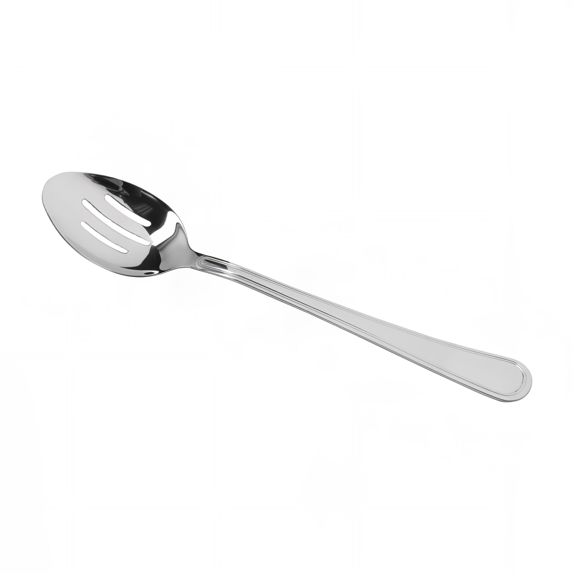 Winco NC-SL2 Black Nylon 12 Slotted Spoon