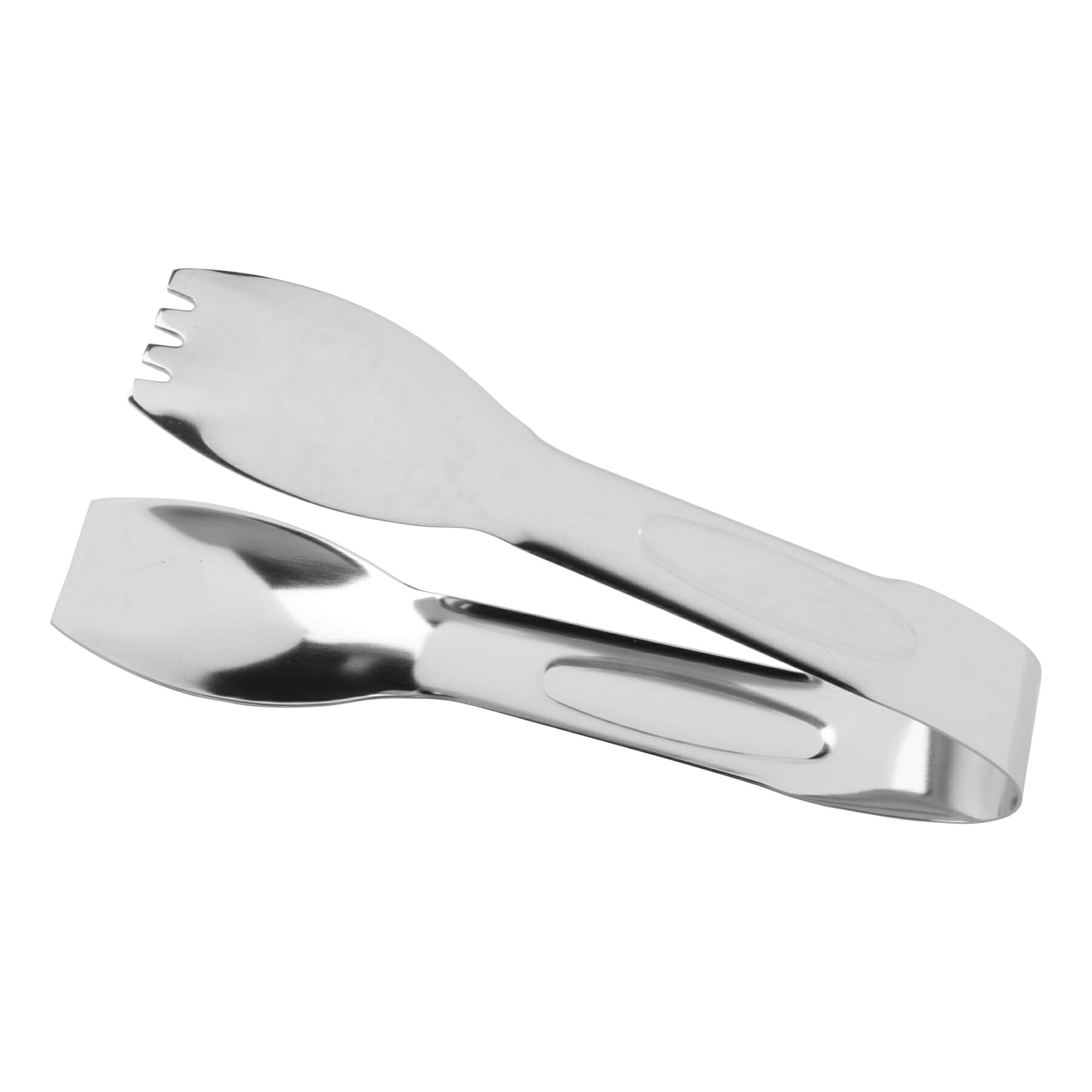 GET BSRIM-09 6 Stainless Steel Salad Tongs with Mirror Finish