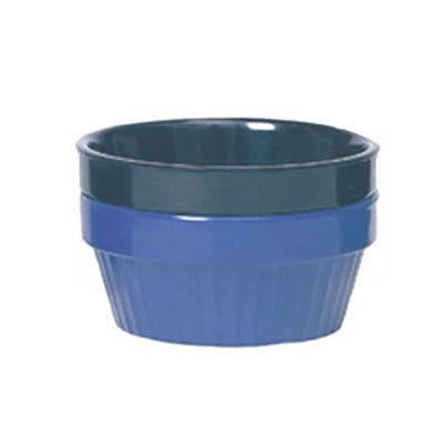 GET R-4-CB 4oz Ramekin, Stackable, Melamine, Cobalt Blue