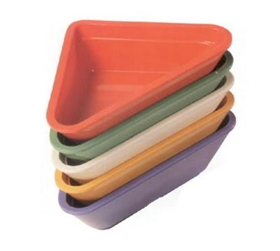 GET RM-202-TY 3-oz Ramekin, Triangle, Melamine, Tropical Yellow
