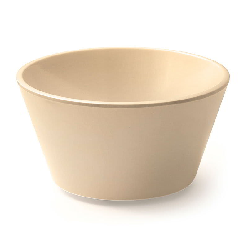 GET SP-BC-007-T 4" Supermel Bouillon Cup w/ 8-oz Capacity, Tan Melamine