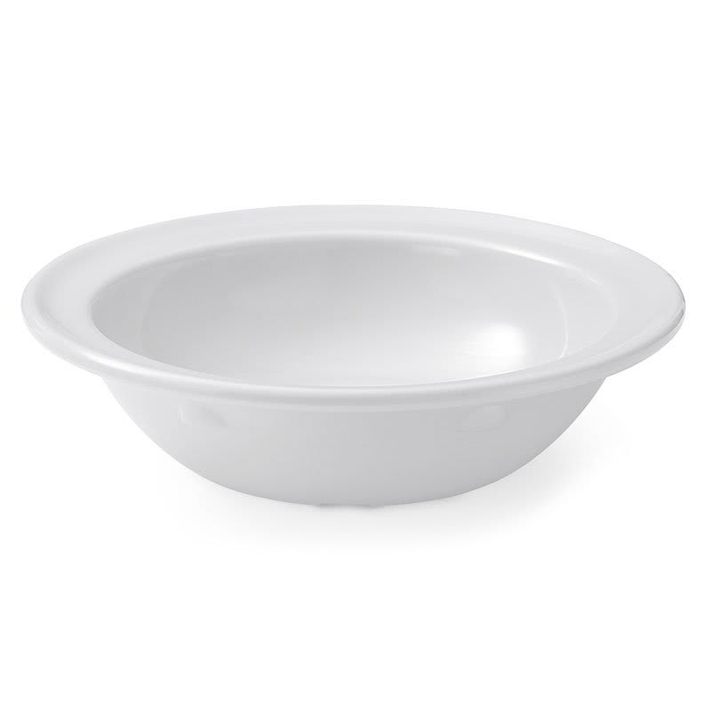 GET SP-DN-350-W 5-oz Supermel I Rimmed Fruit Bowl, White Melamine