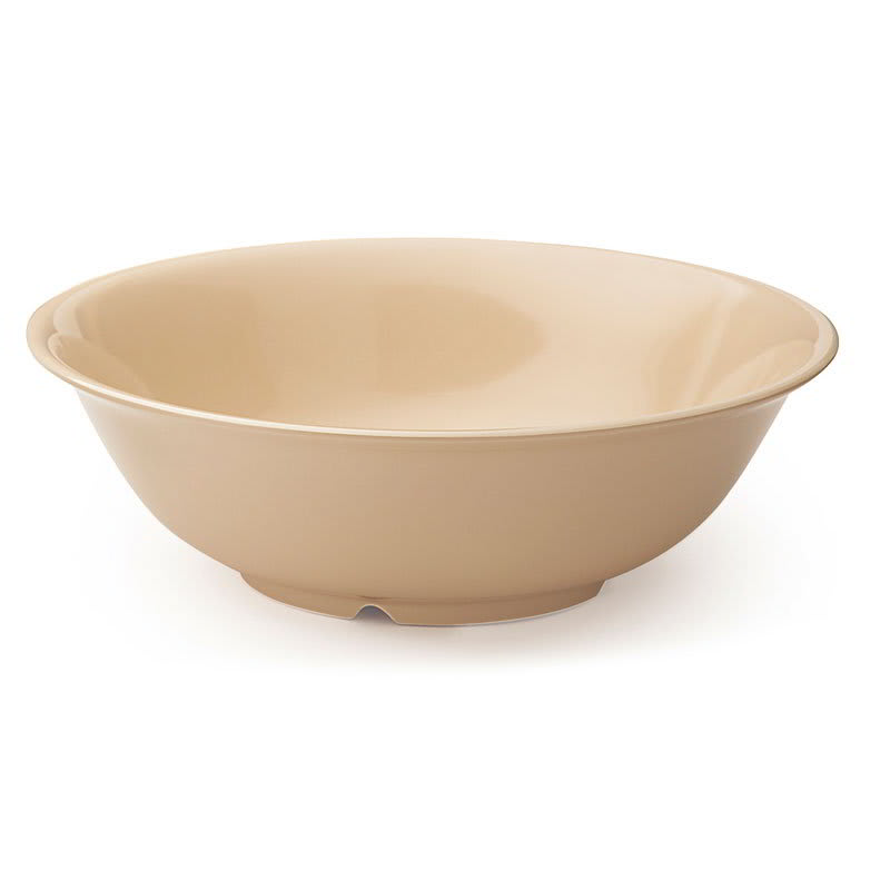 GET SP-M-811-T 7.5" Supermel Bowl w/ 1-qt Capacity, Tan Melamine