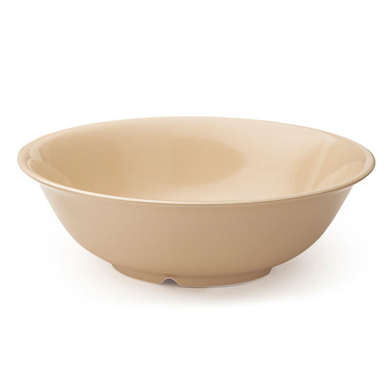 GET SP-M-812-T 8.75" Supermel Bowl w/ 1.6-qt Capacity, Tan Melamine