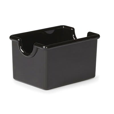 GET SP-SC-66-BK Plastic Sugar Caddy, 3.5 x 2.5 x 2" Deep, Black