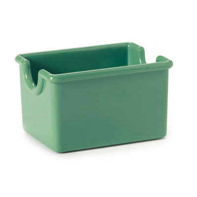 GET SP-SC-66-FG Plastic Sugar Caddy, 3.5 x 2.5 x 2" Deep, Forest Green