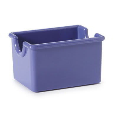 GET SP-SC-66-PB Plastic Sugar Caddy, 3.5 x 2.5 x 2" Deep, Peacock Blue
