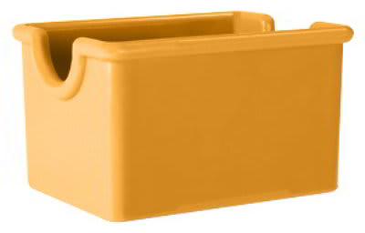 GET SP-SC-66-TY SAN Sugar Caddy, 3.5 x 2.5 x 2-in Deep, Tropical Yellow