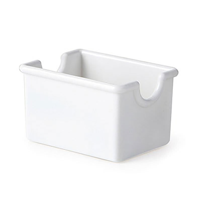 GET SP-SC-66-W Plastic Sugar Caddy, 3.5 x 2.5 x 2" Deep, White