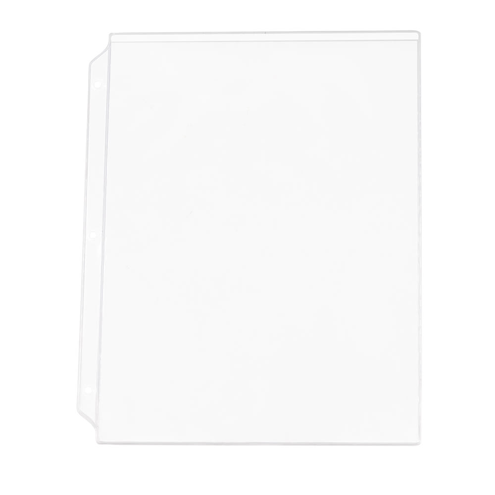 Risch PAGEPRO 3 Hole Punched Page Protector - 8 1/2
