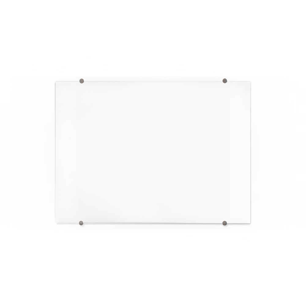 Luxor Furniture WGB4836M 48" x 36" Wall Mount Whiteboard w/ Marker Tray