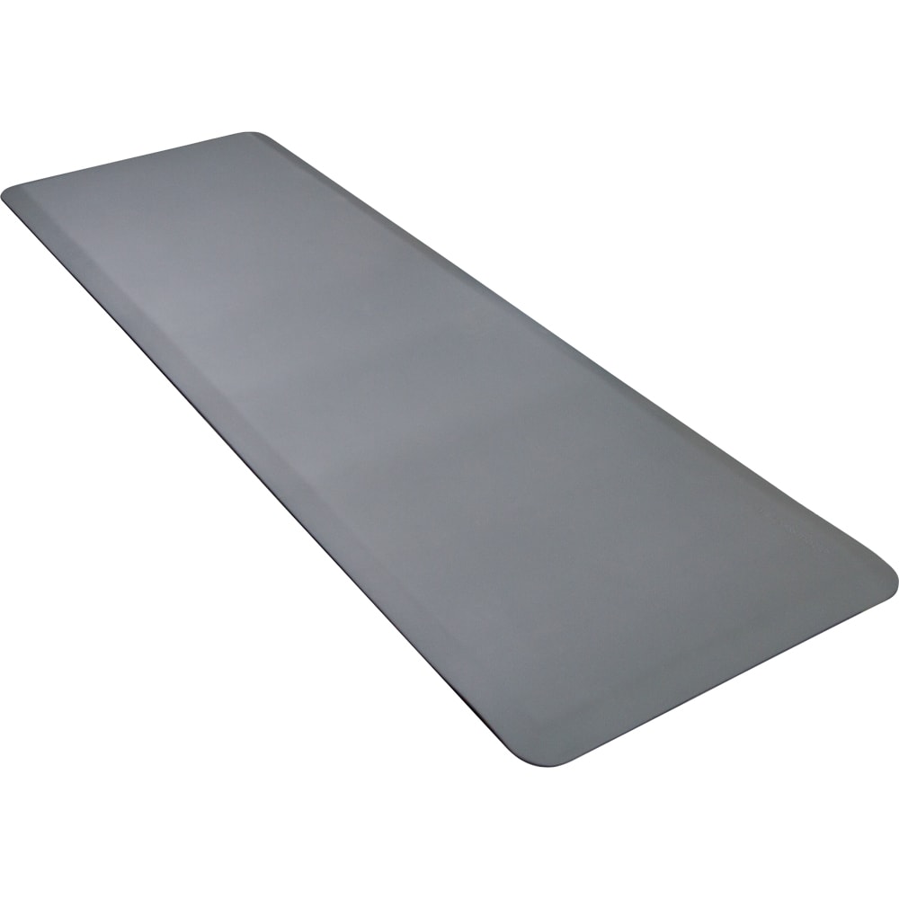 Wellness Mats 62WMRGRY High Comfort Mat, 2' x 6', (APT) Poly, NoSlip, Gray