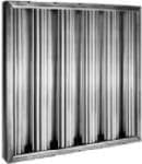 Hyman Podrusnik AB25162 Aluminum Baffle Filter, 25 in H x 16 in W x 2 in