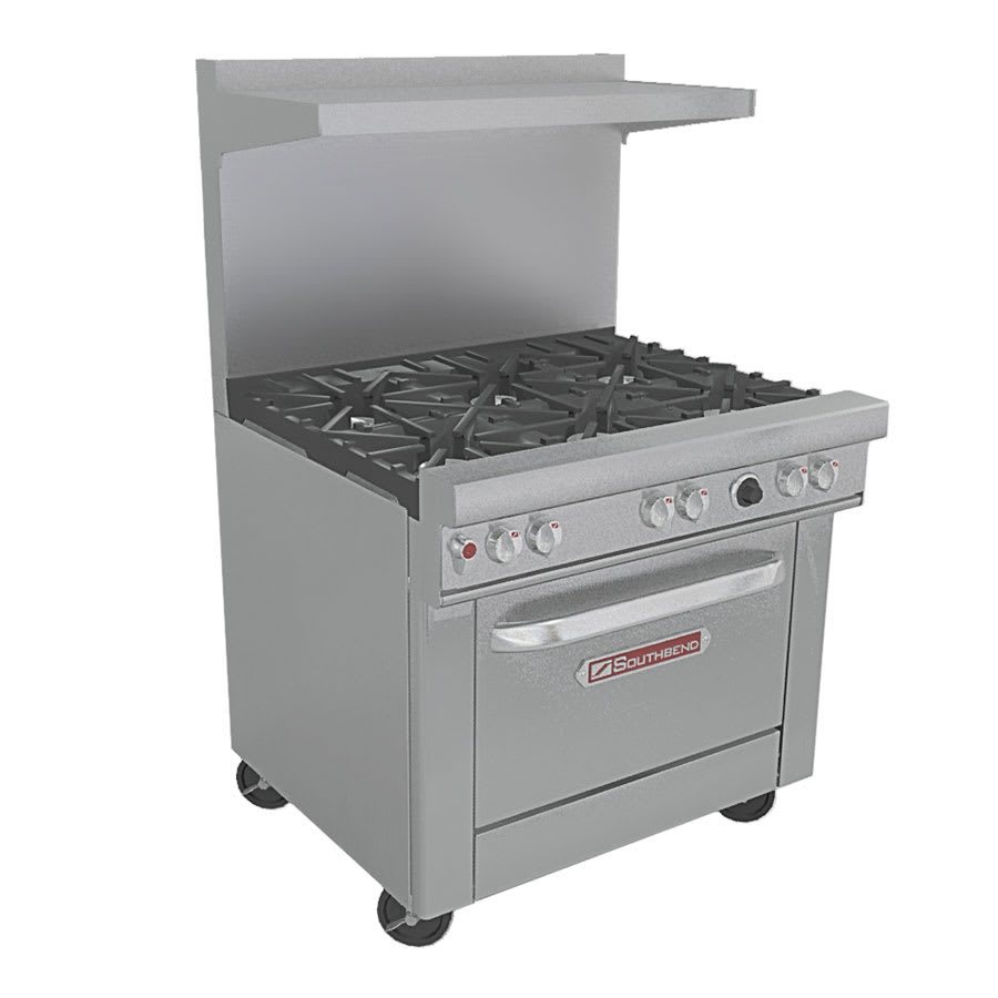 Southbend 4361D 36" 6-Burner Gas Range, NG