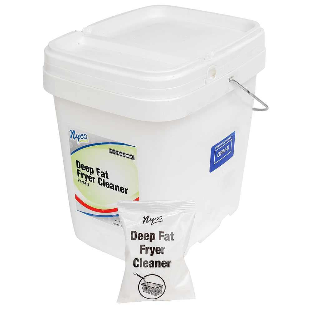 Nyco NL438818 8 oz Deep Fat Fryer Cleaner Packets