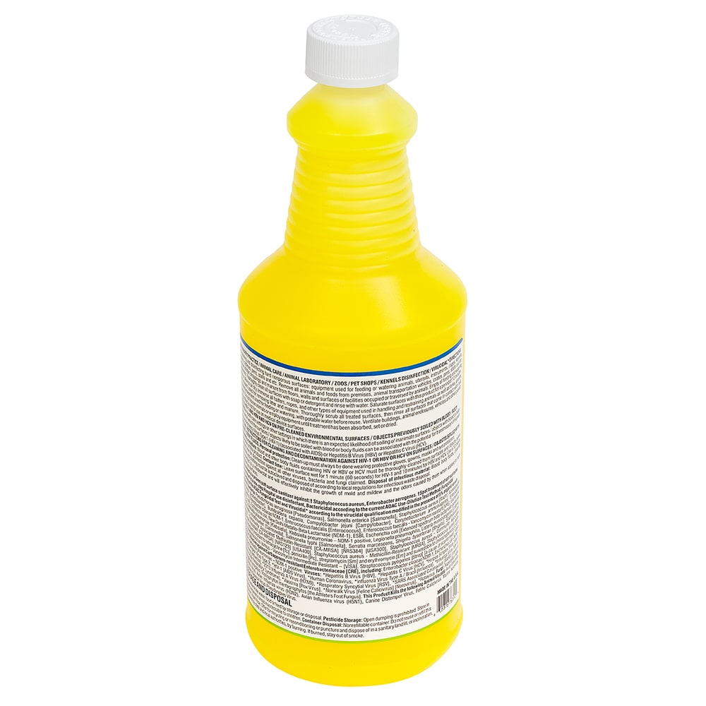 Nyco NL763Q12 1 qt SaniSpritz Disinfectant Cleaner Spray, Lemon Scent