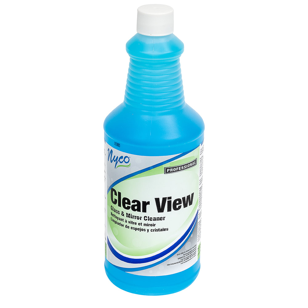 Nyco NL851Q12 1 qt Clear View Glass & Mirror Cleaner