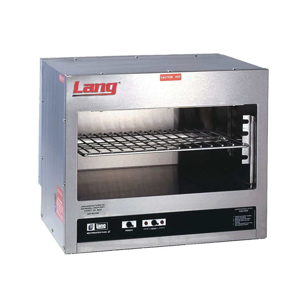 Lang 124CMW 24" Electric Cheese Melter w/ Quartz Element, Stainless, 208v/1ph
