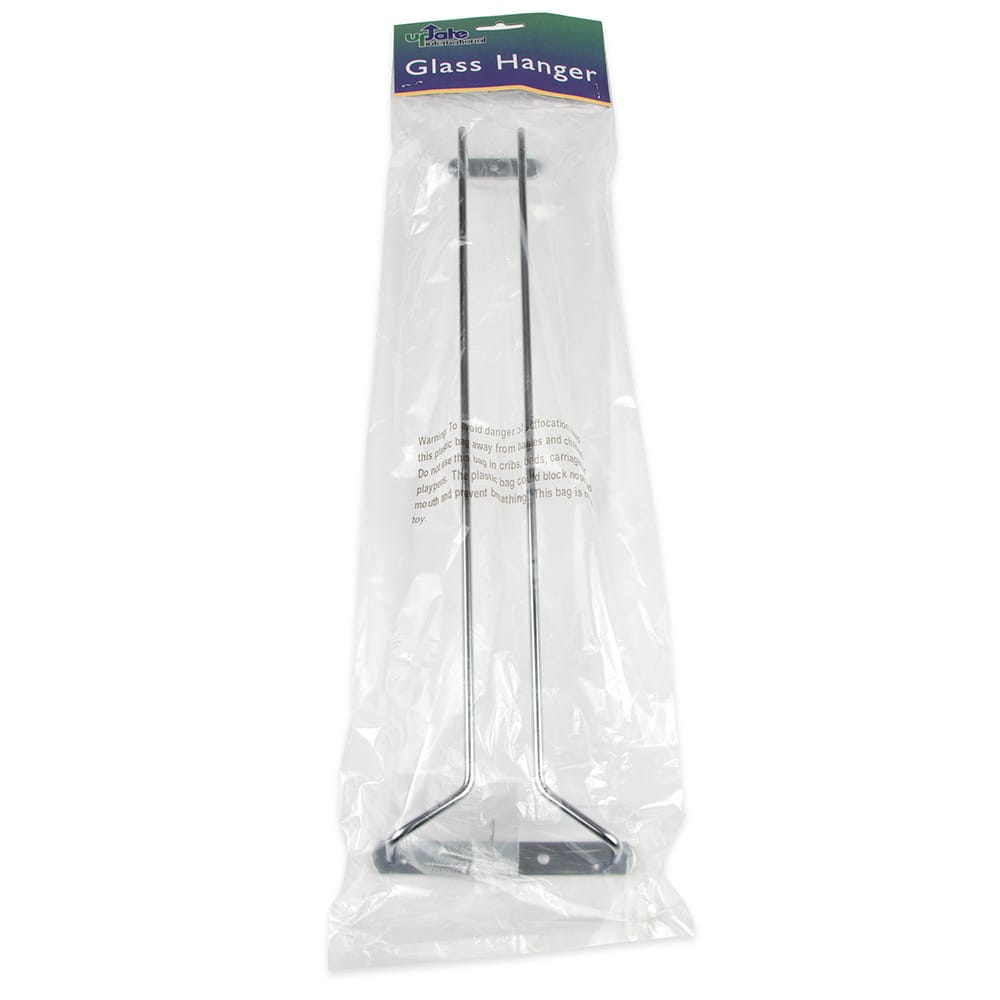 Update GHC-16 16" Glass Hanger - Chrome Plated