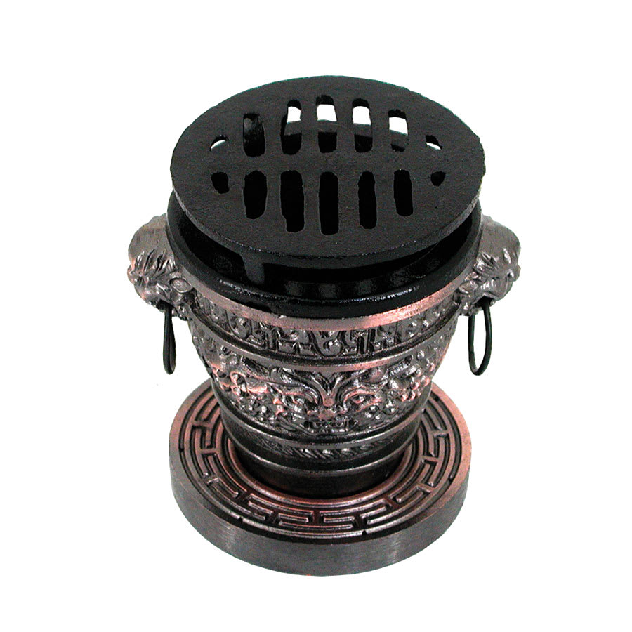Update HG-35 3-3/4" Round Dragon-Style Hibachi Set - Aluminum
