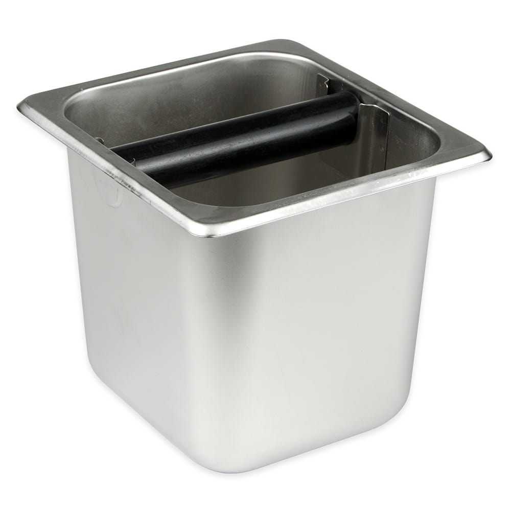 Update KB166 Knock Box 6 1/2x7x6" Stainless