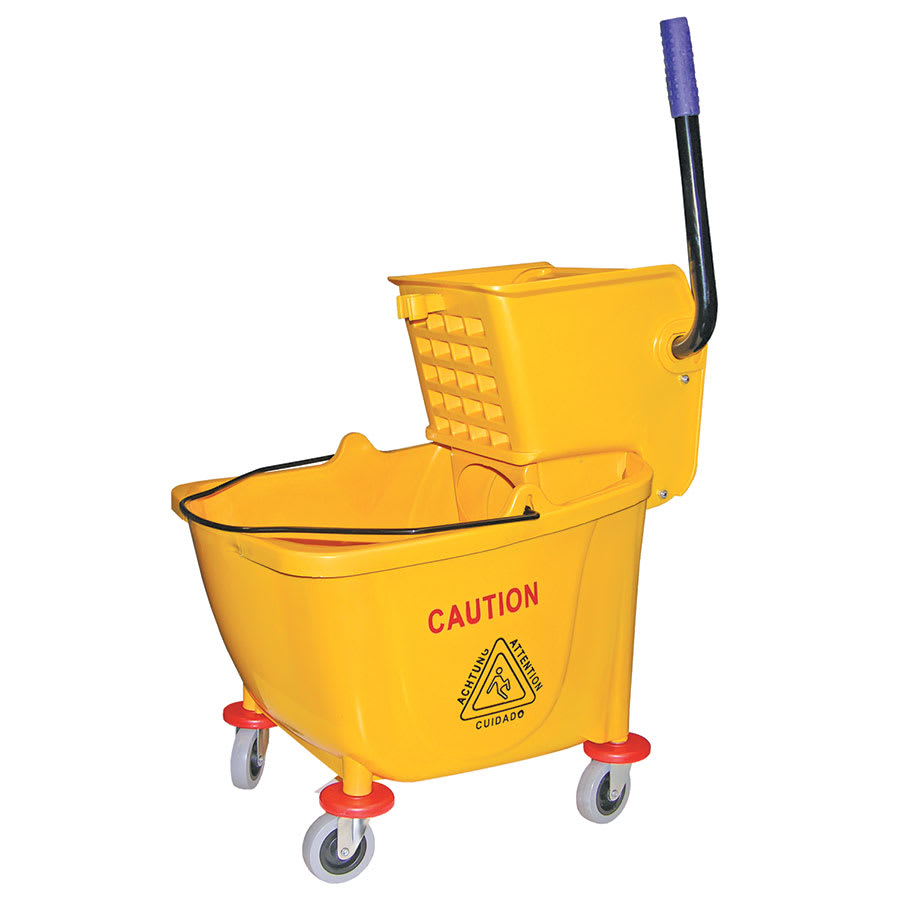 Update MBK-9 9-gal Mop Bucket with Wringer - Yellow