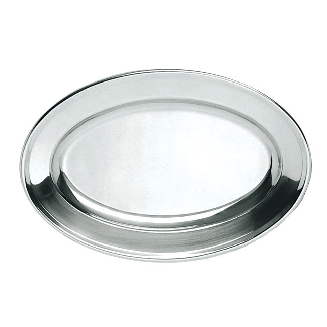 Update OP-22 Oval Platter - 21-1/2x13-1/2" Stainless