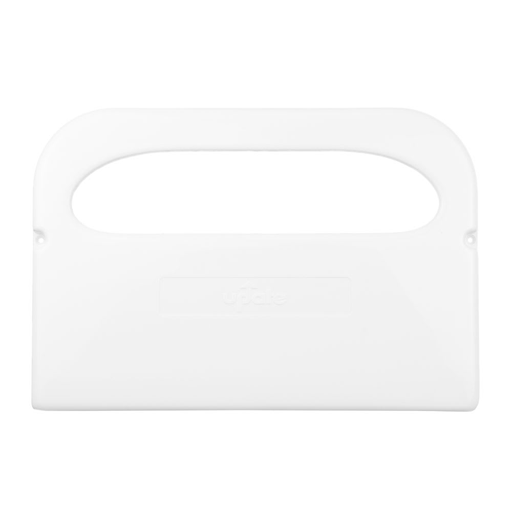 Update SCD-50WP Half-Fold Toilet Seat Cover Dispenser - White Plastic