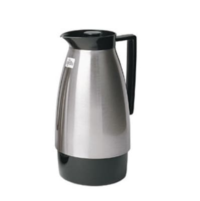 Update UD1000N 1-Liter Insulated Vacuum Server w/ Black Auto Pour Top, Nickel