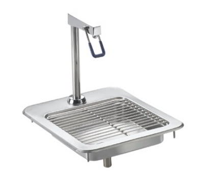 Krowne 16-138L Low Lead Water Station Glass Filler/Drain & Steel Wire Grid