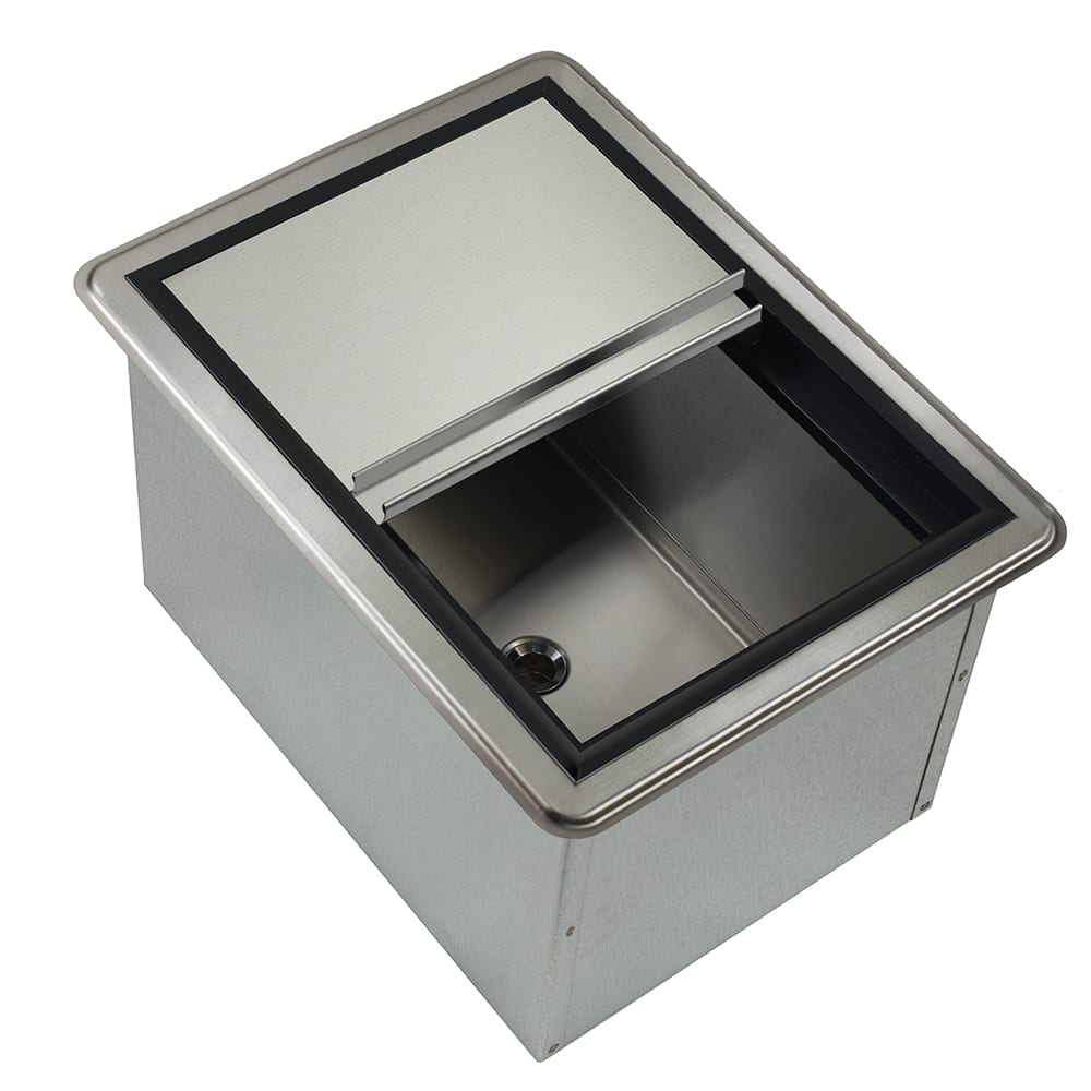 Krowne D2787 20" x 15" Drop In Ice Bin w/ 50 lb Capacity Insulated