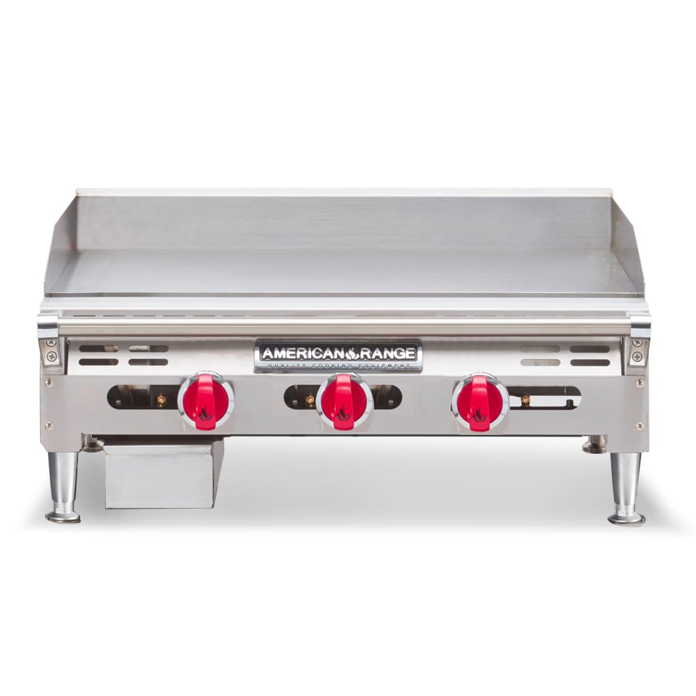 American Range AETG48 48" Gas Griddle w/ Thermostatic Controls 3/4" Steel Plate, Liquid Propane