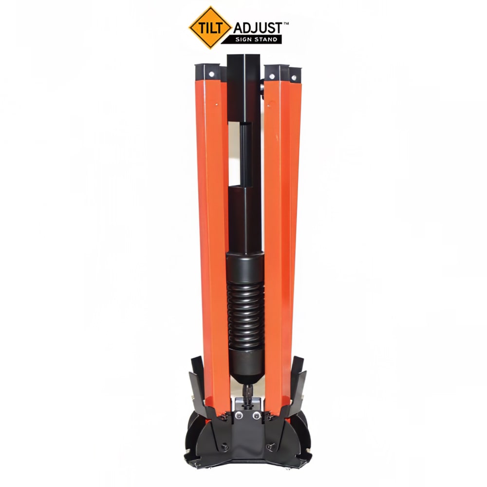 Accuform Signs FRC786 TiltAdjust™ Sign Stand for 36" or 48" Diamond