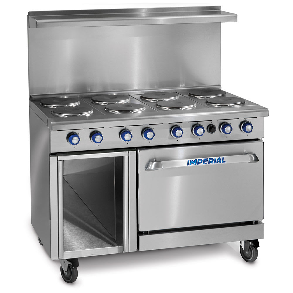 imperial 6 burner electric range