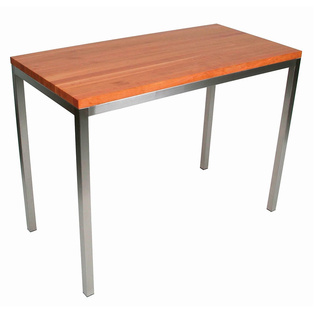 John Boos Chy Met Cntr4824 Kitchen Island Table Rectangular