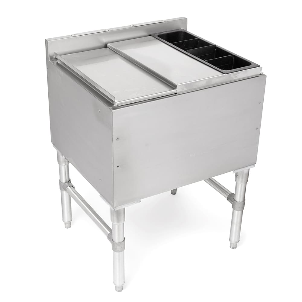 18" x 36" Ice Bin with 8 Circuit Cold Plate 