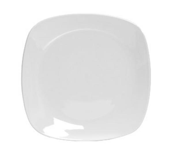 Tuxton BEH-110CWH Plate, 11in Square, White