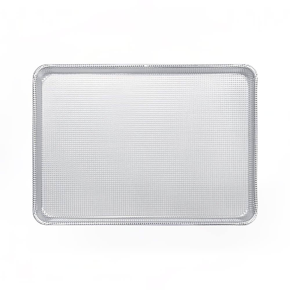 Bun Sheet Pan, 1/2 Size, Perforated, Aluminum, Thunder Group