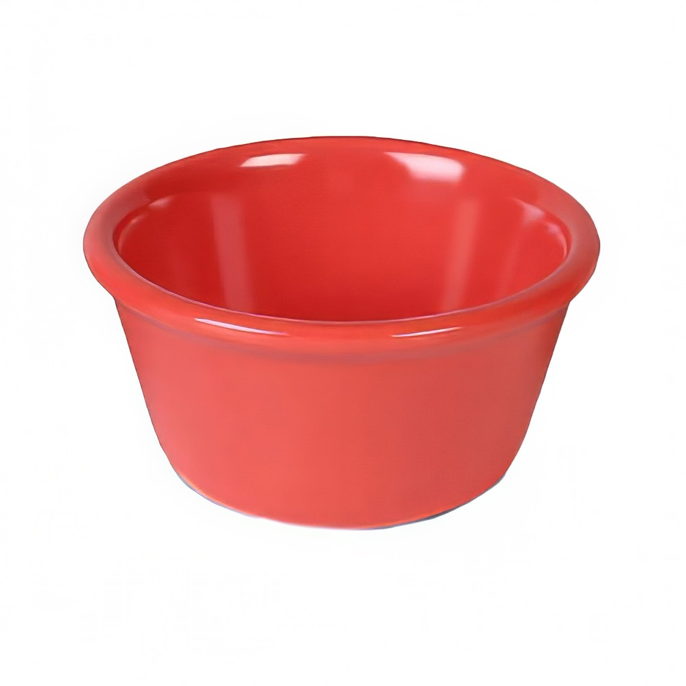 Thunder Group ML538RD1 4 oz Smooth Melamine Ramekin, Orange