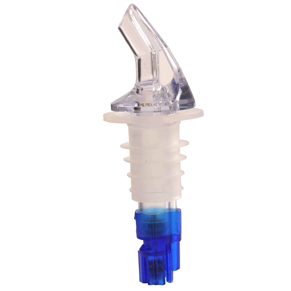 Thunder Group 7/8 oz comes in pack of 12 blue measured pourer with collar 