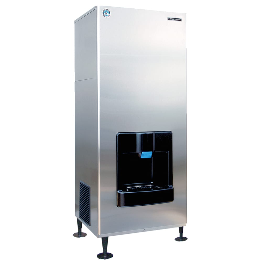 Hoshizaki DKM-500BAH Floor Model Cube Ice Dispenser w/ 200-lb Storage - Cup Fill, 115v