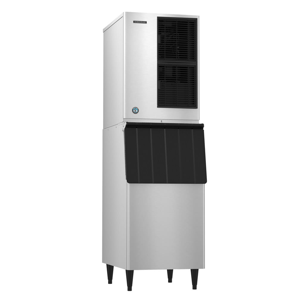 Hoshizaki KM-515MAJ/B-500PF/HS-2033 517 lb Crescent Cube Ice Maker w/ Bin - 500 lb Storage, Air Cooled, 115v