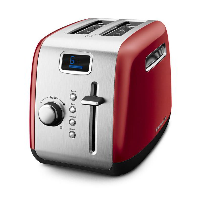 KitchenAid KMT222ER 2-Slice Toaster w/ Manual High-Lift Lever, Empire Red