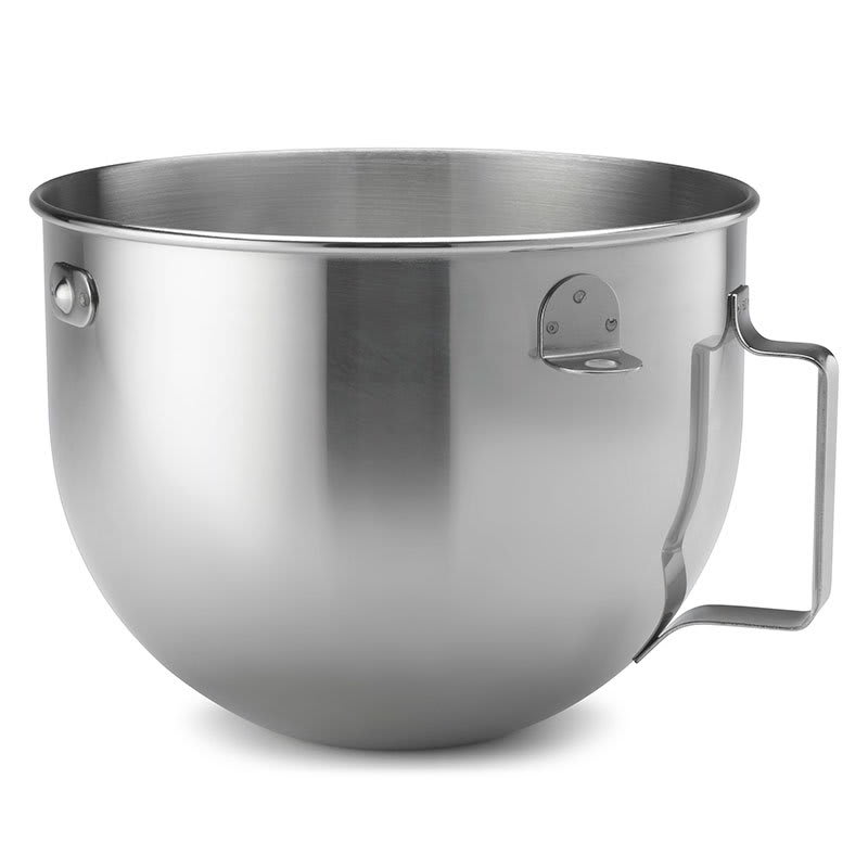 KitchenAid KSMC7QBOWL 7 Qt. Stainless Steel Mixing Bowl with Handle for  Stand Mixers