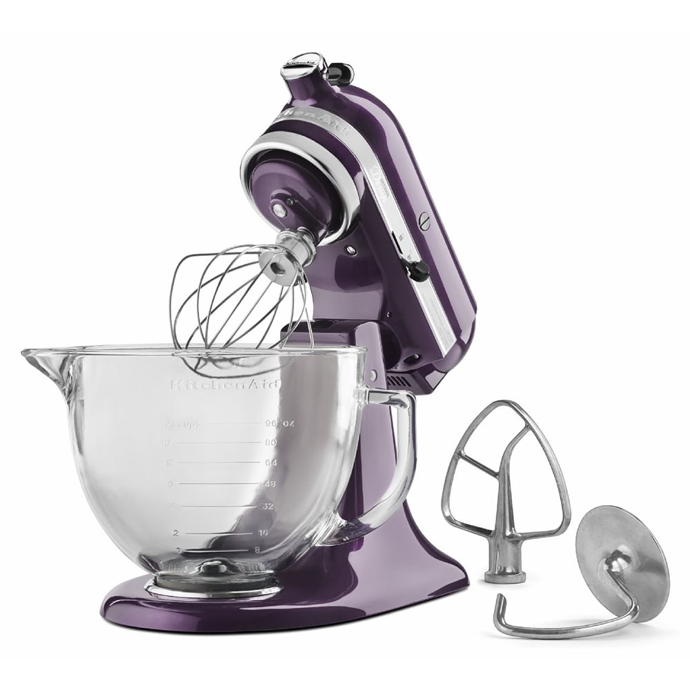 Kitchenaid Ksm155gbpb 10 Sd Stand Mixer W 5 Qt Glass Bowl Kitchenaid Ksm155gbpb 10 Sd Stand Mixer W 5 Qt Glass Bowl Accessories Plumberry