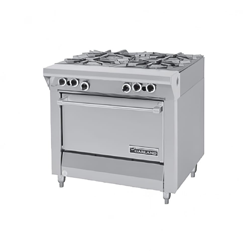 Garland Mst44r E 34 4 Burner Gas Range W Standard Oven