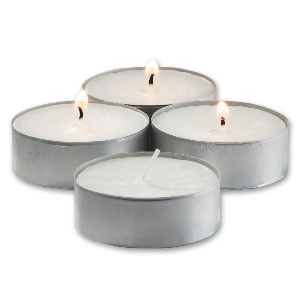 Hollowick MTL12W-224 Select Wax Mega Tealight Candle, 2.25x.88"