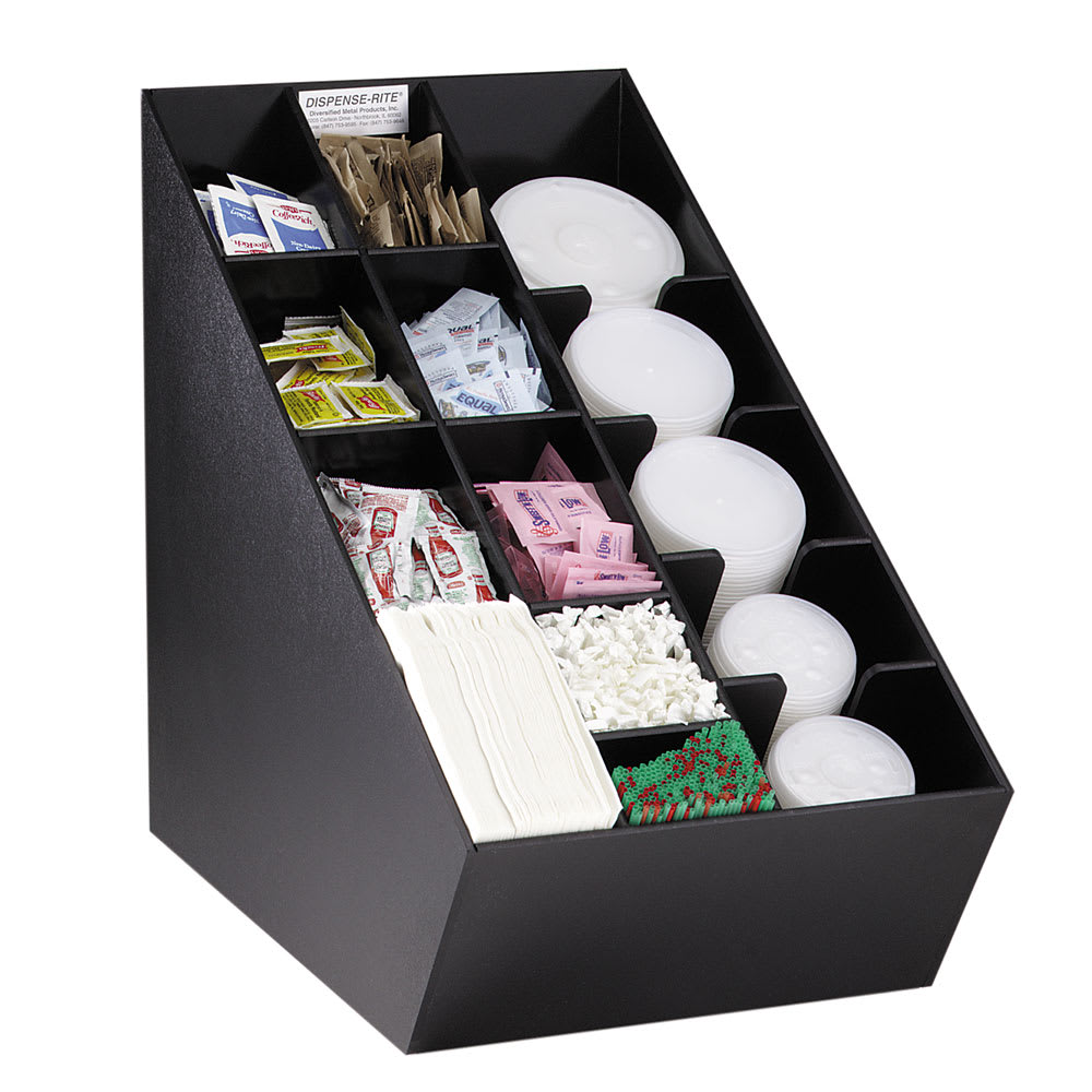 Dispense Rite VCO-3 Lid/Condiment Organizer Countertop 3