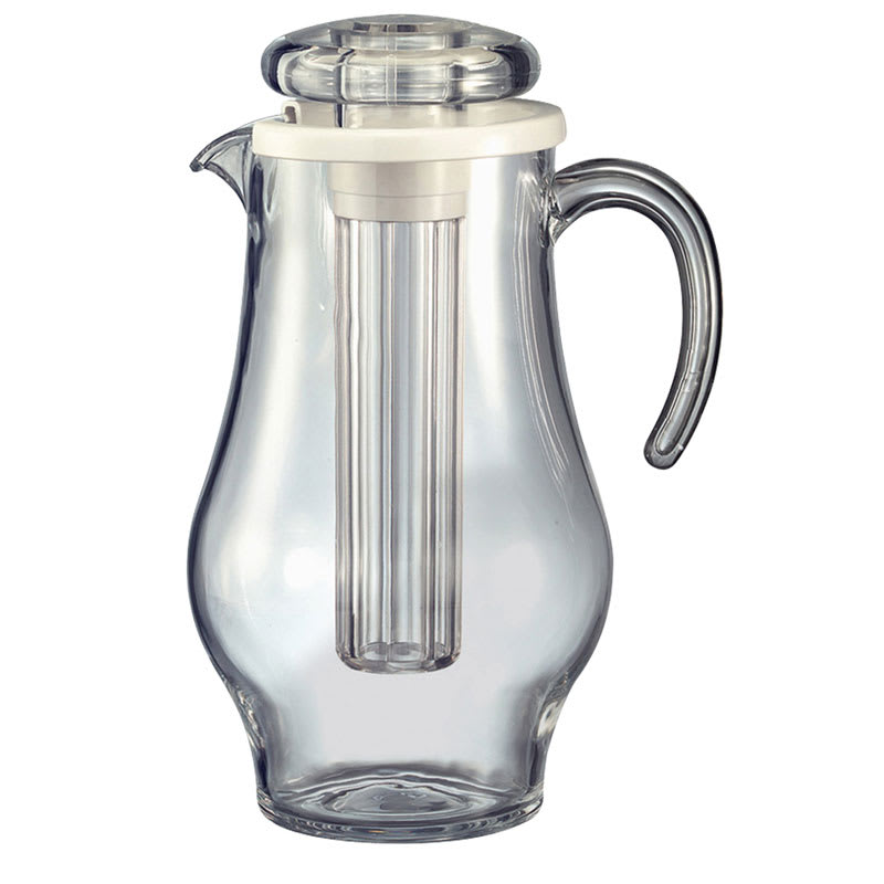 Service Ideas AWP24BS 2.8-liter Water Pitcher w/ Smooth Surface, Clear Acrylic